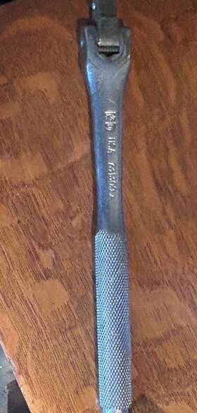 731309 K-d Kd Tools 1/2 Inch Drive Breaker Bar Knurled Grip Handle Usa Vintage 10