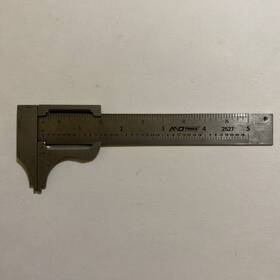 2527 Kd Tools K-d 5 Inch Sliding Internal External Caliper Standard Decimal Equivalents 2527 Kd Tools K-d 5 Inch Sliding Internal External Caliper Standard Decimal Equivalents