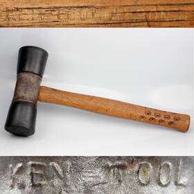 T34rh Ken-tool 35321 Toll Tire Hammer T34 Original Handle With Dimples Grip Heads T34rh Ken-tool 35321 Toll Tire Hammer T34 Original Handle With Dimples Grip Heads