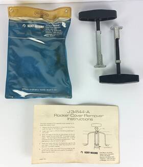 J-34144-a Kent-moore Rocker Cover Remover Set Tools 2.5l Engine With Instructions