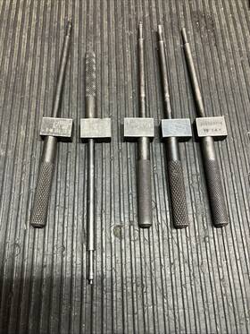 J-35637-a Kent-moore Detroit Diesel 5 Used Series 50/60 Injector Height Gauges