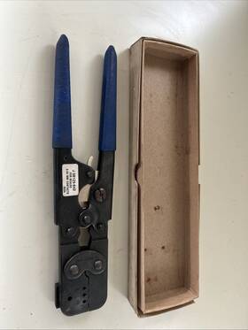 J-38125-642 Kent Moore Km Gm Terminal Crimp Crimping Tool 250t J-38125-642 Kent Moore Km Gm Terminal Crimp Crimping Tool 250t