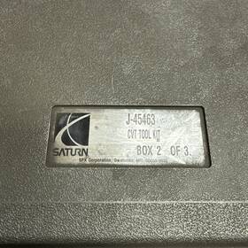J-45463 Kent-moore Cvt Tool Kit Box 2 Of 3 J-45463 Kent-moore Cvt Tool Kit Box 2 Of 3