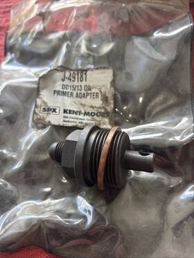 J-49181 Kent-moore Dd15 Dd13 Oil Primer Adapter J-49181 Kent-moore Dd15 Dd13 Oil Primer Adapter