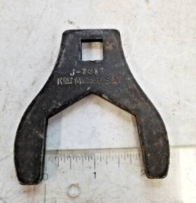 J-7411 Kent-moore 1/2 Inch Drive 2 Thin Crowfoot Wrench J-7411 Kent-moore 1/2 Inch Drive 2 Thin Crowfoot Wrench