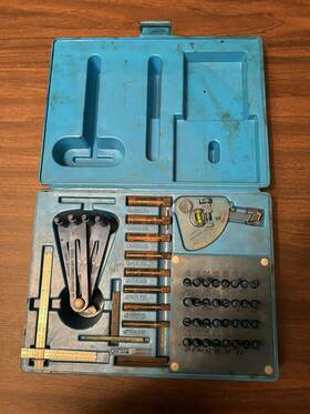 J9789-c Kent-moore Universal Carburetor Gauge Set Usa Made J9789-c Kent-moore Universal Carburetor Gauge Set Usa Made