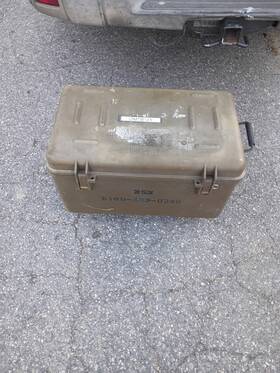 Kipper Starlight Toolboxesinc Peoavn-b01-r Military Toolbox General Mechanic Green Whitetray