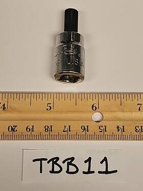 13660 Lisle 3/8 Inch Drive Socket Hex Bit 5/16 Usa
