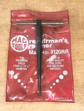 3120rr Mac Tools - Repairmans Reamer 1/8 Inch 1/4 3120rr Mac Tools - Repairmans Reamer 1/8 Inch 1/4