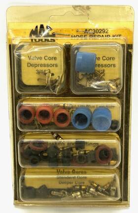 Ac-30292 Mac Tools Ac30292 30292 Master A/c Air Conditioning Hvac Hose Valve Repair Service Set Lot Kit