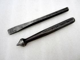 C12-p34 Mac Tools Cold Chisel And Counter Sink Punch C12 P34 Made In Usa