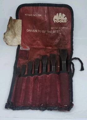 C70ptss Mac Tools 7 Pc Chisel Set