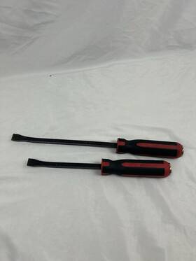 Cpb15r Mac Tools Cpb12r Capped Comfort-handle Curved-head Pry Bar 12 Inch And 15