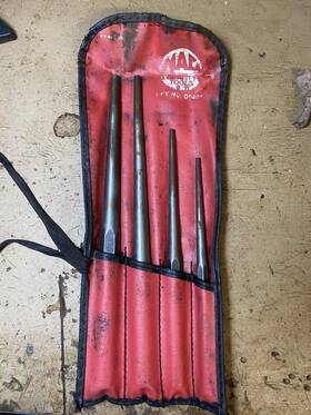 Dp40k Mac Tools Dp40 Drift Pin Punch Set #dp40k Dp40k Mac Tools Dp40 Drift Pin Punch Set #dp40k