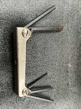 Hkp51 Mac Tools Sae 3/16in - 3/8 Inch Folding Hex Allen Wrench Set See Pictures