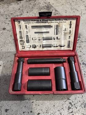 Lt-40000c Mac Tools Deluxe Hubcap And Wheel Lock Removal Kit Gm / Mcgard Usa