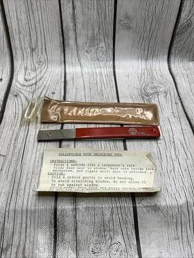 Lt613 Mac Tools Vintage Door Unlocking Tool With Case Lt613 Mac Tools Vintage Door Unlocking Tool With Case