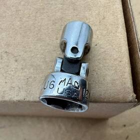 Mu6-12mmr Mac Tools Vtg Usa 1/4 Inch Drive 12 Mm 6-point Swivel Socket No Mu6 12mmr Vguc