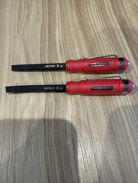 Pbtp2r Mac Tools 2pc Pocket Pry Bar Set With Tapping Striking Head
