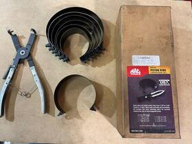 Prc144 Mac Tools 7-pc Piston Ring Compressor Set 3-3/8 Inch - 4-3/8 Prc144 Mac Tools 7-pc Piston Ring Compressor Set 3-3/8 Inch - 4-3/8