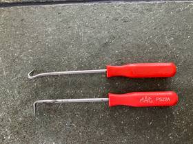 Ps22a-ps24 Mac Tools Ps22a Ps24 2 Piece Pick Set With Hard Red Handle / Usa