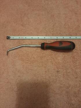 Psm95r Mac Tools Pick Curved Red