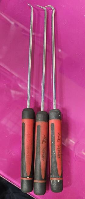 Pspm24 Mac Tools Pspm22 3pc Long Mini Pick Set Pspm23 Excellent Condition Pspm24 Mac Tools Pspm22 3pc Long Mini Pick Set Pspm23 Excellent Condition