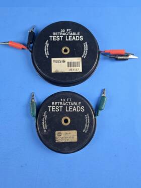 Rtl1129 Mac Tools 10 And 30 Ft Retractable Test Lead Spool Wire Reel Rtl1129 Mac Tools 10 And 30 Ft Retractable Test Lead Spool Wire Reel