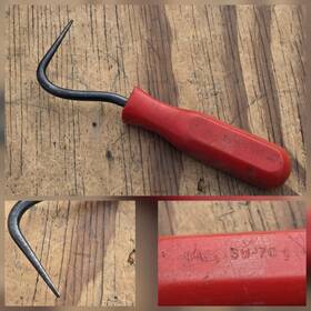 Sw-70a Mac Tools Sw70a - Red Hard Handle Radiator Hose Pick/cotter Pin Hook Tool