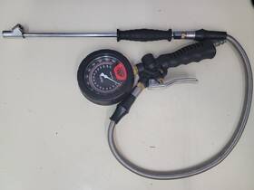 Tg1014 Mac Tools Usa # Analog Tire Inflator Gauge Extended Chuck - T9