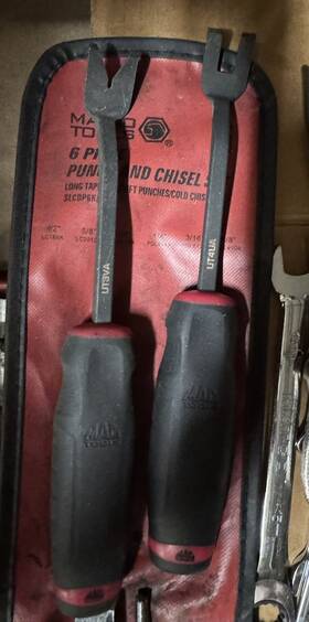 Ut4ua Mac Tools Ut3va Upholstery Tool V-notch And U-notch