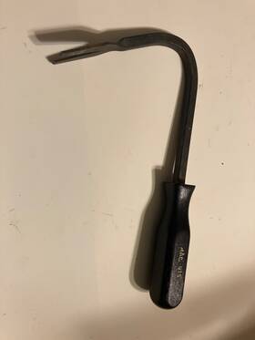 Ut5-x3 Mac Tools Ut5va V-notch Bent Upholstery Tool - Door Panel Remover