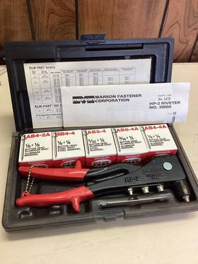 5470 Marson Fastener Corp Hp-2 Riveter No 39000 5470 Marson Fastener Corp Hp-2 Riveter No 39000