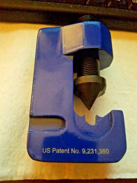 Matco Btwc3 Same As Ez-red Heavy Duty 3 Point Cable Lug/ Terminal Crimper #