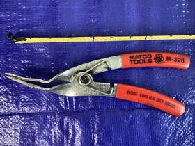 M-326 Matco M326 Tools Usa Red Grip Panel Clip Pliers M-326 Matco M326 Tools Usa Red Grip Panel Clip Pliers