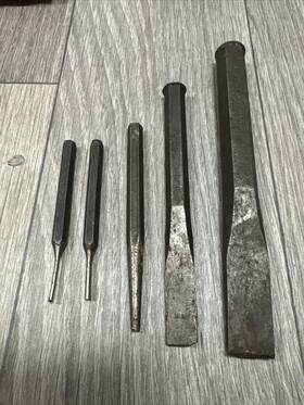 Pp44 Matco Tools Punch And Chisel Lot