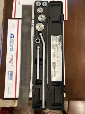 Matco Tools 731413039959 Mfpka Master Freeze Plug Installation Remover Tool Kit Blow Molded Case