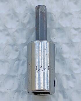 Bxd8 Matco Tools 3/8 Inch Socket Driven 1/4 Allen/hex Bit