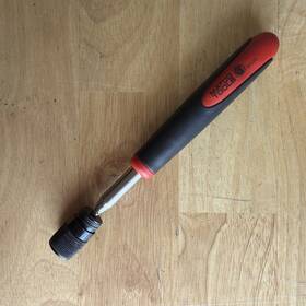 Matco Tools Htlp2 Telescoping Lit Magnetic Pick Up With Light Red Black Read