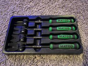 Matco Tools Icl4g 4 Piece Indexing Clip Lifter Set