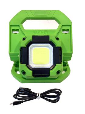 Mhl1100g Matco Tools 1100lm Green Flat Rechargeable Work Light Snap In Hang Hook
