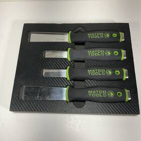 Mssc41g Matco Tools 4 Pc Striking Scraper Set Mssc4 Green