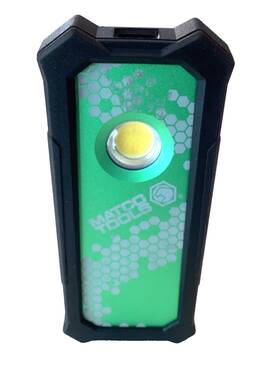 Mwlalumg2 Matco Tools 425 Lumen Green Aluminum Rechargeable Work Light Nice