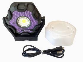 Mwlmflp3 Matco Tools Purple 1000lm Snap Pivot Flood Light With Uv And Body Sensor
