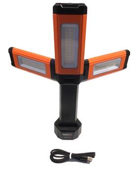 Mwlwl2 Matco Tools 2000 Lumens Cordless Snap In 3 Head Multi Direction Work Lite