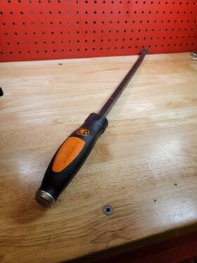 Pbo25b Matco Tools 25 Inch Orange Curved Tip Striking Strike Through Handle Pry Bar Pbo25b Matco Tools 25 Inch Orange Curved Tip Striking Strike Through Handle Pry Bar