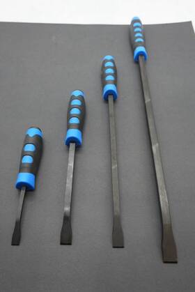 Pbsb4c Matco Tools Pry Bar Set 4- Piece Curved Tip Strike Handle Blue No Tray Pbsb4c Matco Tools Pry Bar Set 4- Piece Curved Tip Strike Handle Blue No Tray