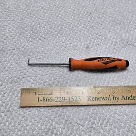 Pmo2c Matco Tools 90 Degree Angle Pick 7 Inch Mini Hook Orange Handle