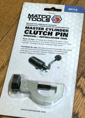 Ppt-13 Matco Tools Ppt13 Master Slave Cylinder Clutch Roll Pin Removal Puller Installer Clamp