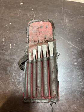 Slc5ka Matco Tools 5 Piece Cold Chisel Set Free Shipping